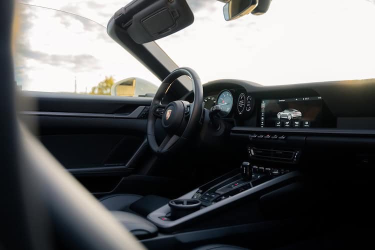 Interior Porsche 911 Carrera S Cabrio in Zürich