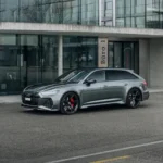 side view of the audi rs6 in zurich