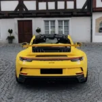 Rear view of the porsche 911 GT3 in Zurich