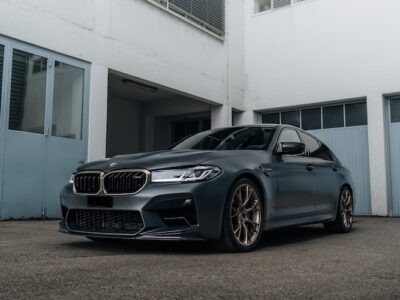 Front View of a BMW M5 CS in Zurich