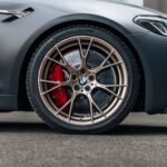 Wheel View of a BMW M5 CS in Zurich