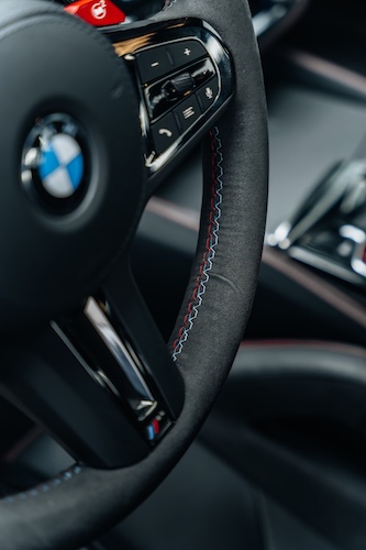 Interior View of a BMW M5 CS in Zurich