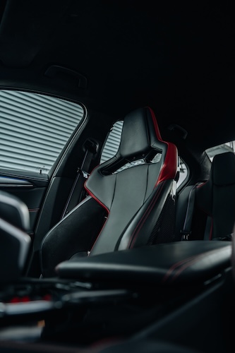 Interior View of a BMW M5 CS in Zurich