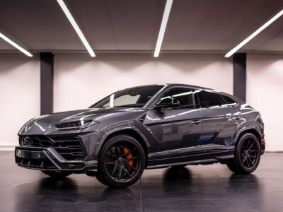 Front View of a Lamborghini Urus in Zurich