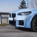 Side detail BMW M2 Coupe at Lake Constance