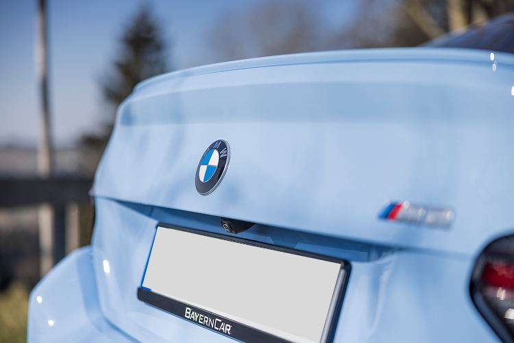 Back detail BMW M2 Coupe at Lake Constance