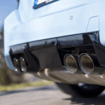 Exhaust system BMW M2 Coupe at Lake Constance