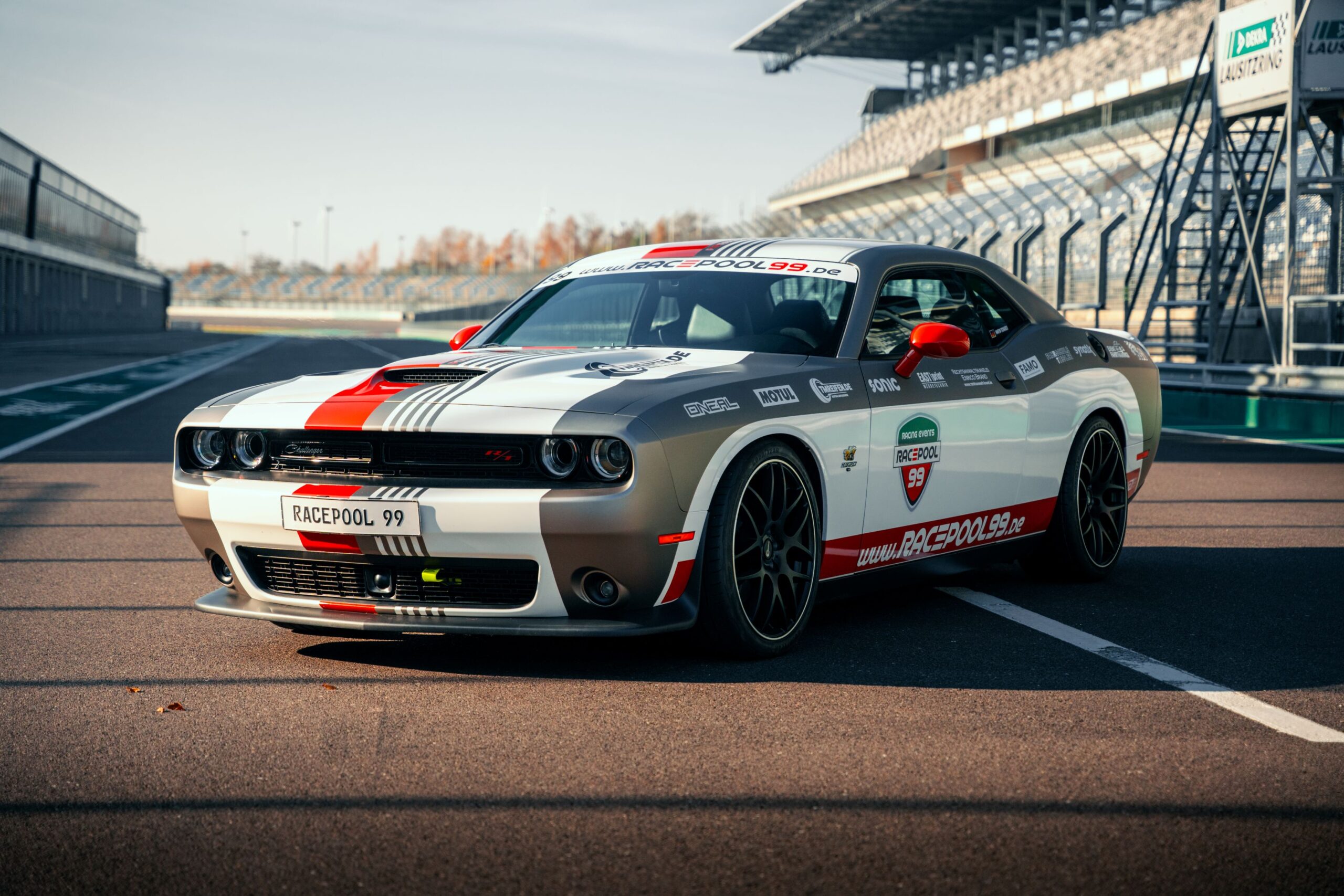 Dodge Challenger racetrack training voucher